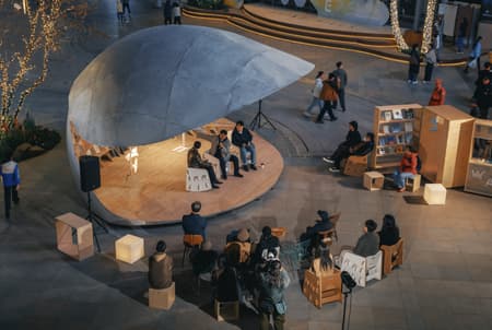 Shell Book Pavilion